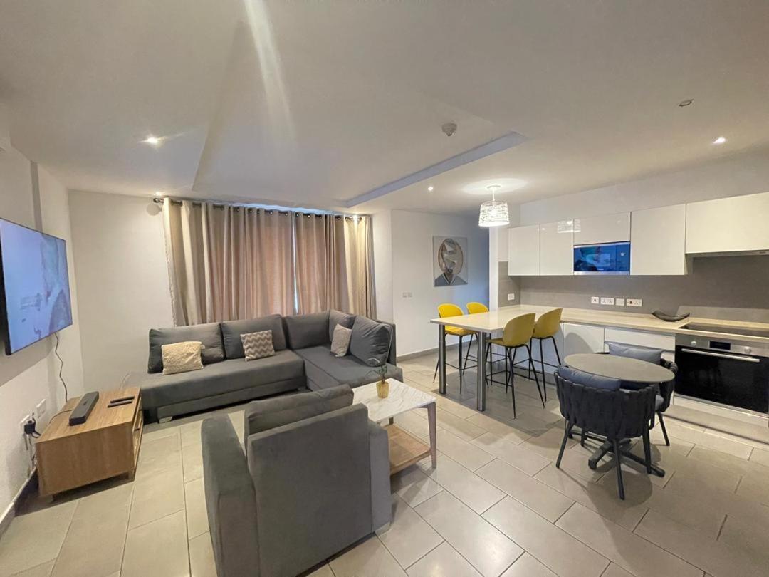 Luxury Labone Edge 2-Bedroom Apartment In Accra - Fivehills Homes Extérieur photo